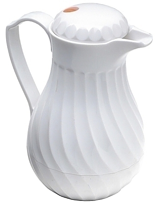White Insulated Beverage Pot