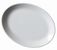 Genware Porcelain Oval Plate